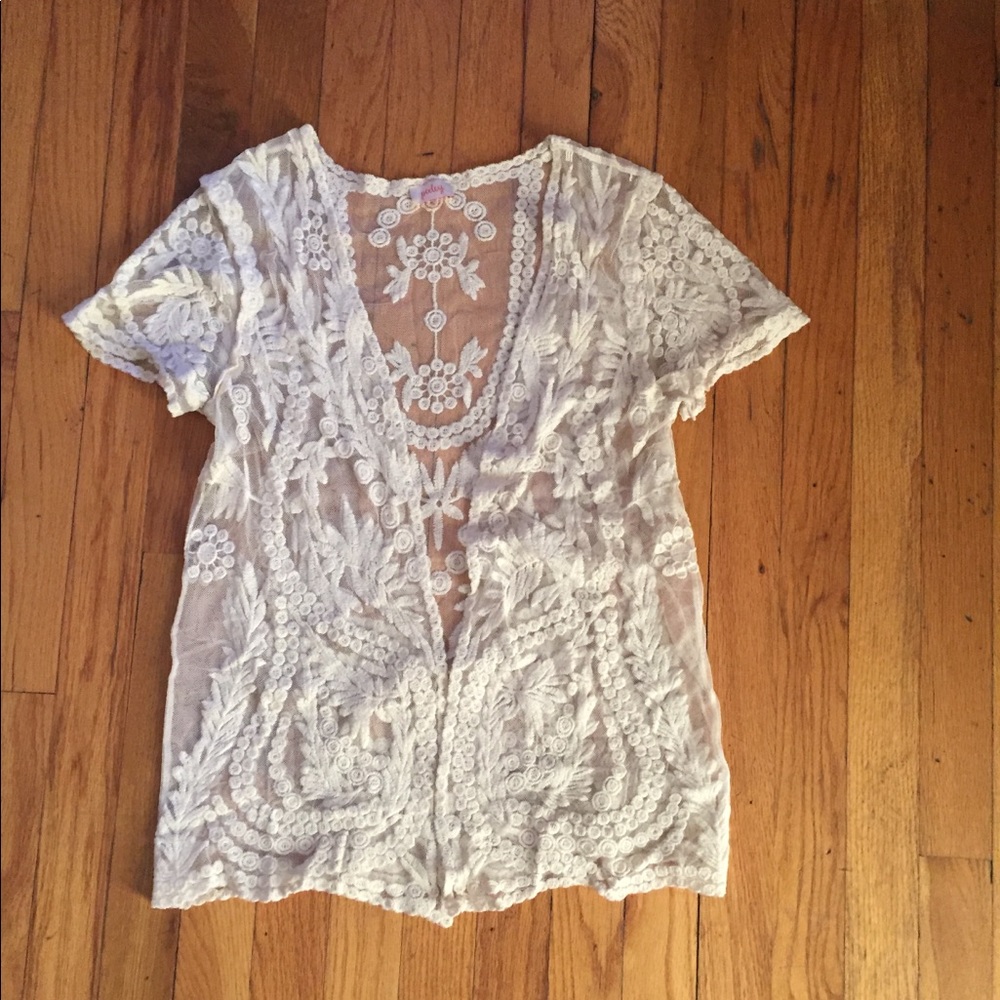 Lace cardigan